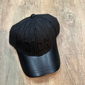 Dior Black Cap